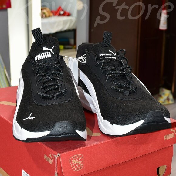 Puma men bLack sneakers - Picture 1 of 6